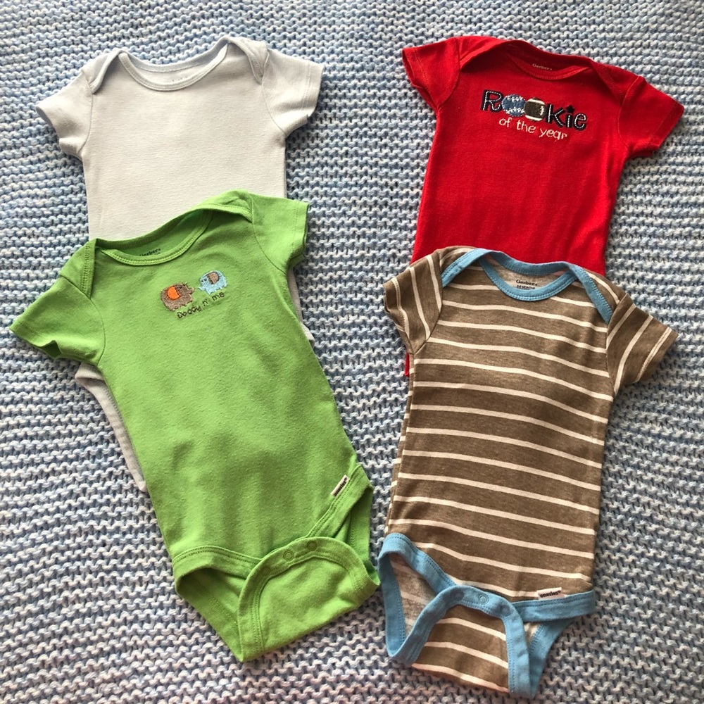 Gerber & Carter’s onesies bundle 3-6 months